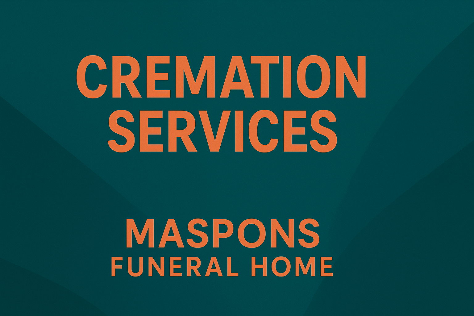 Cremation Services Maspons Funeral Home 1