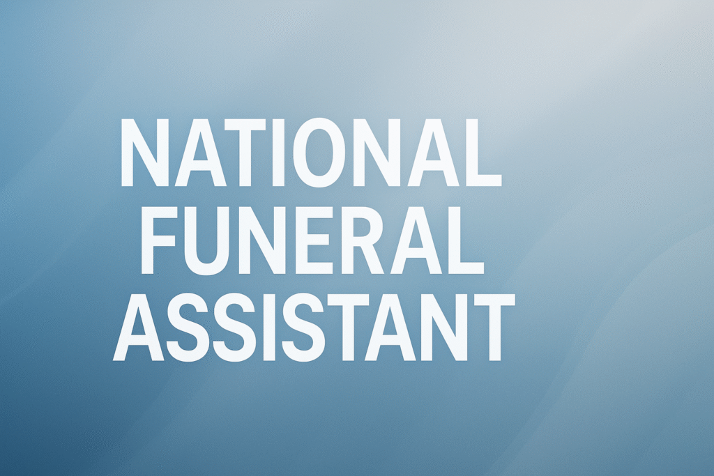 National Funeral Assistant