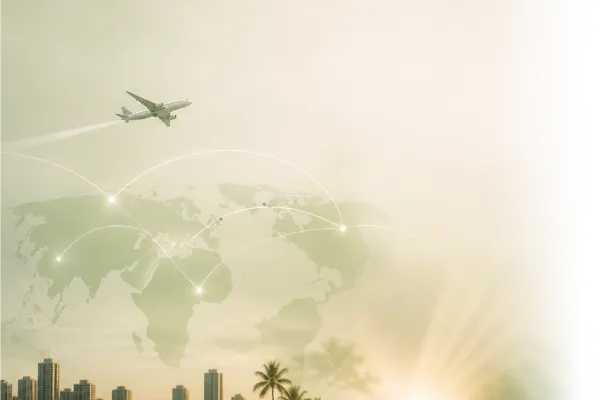 Airplane for international repatriation services to Cuba