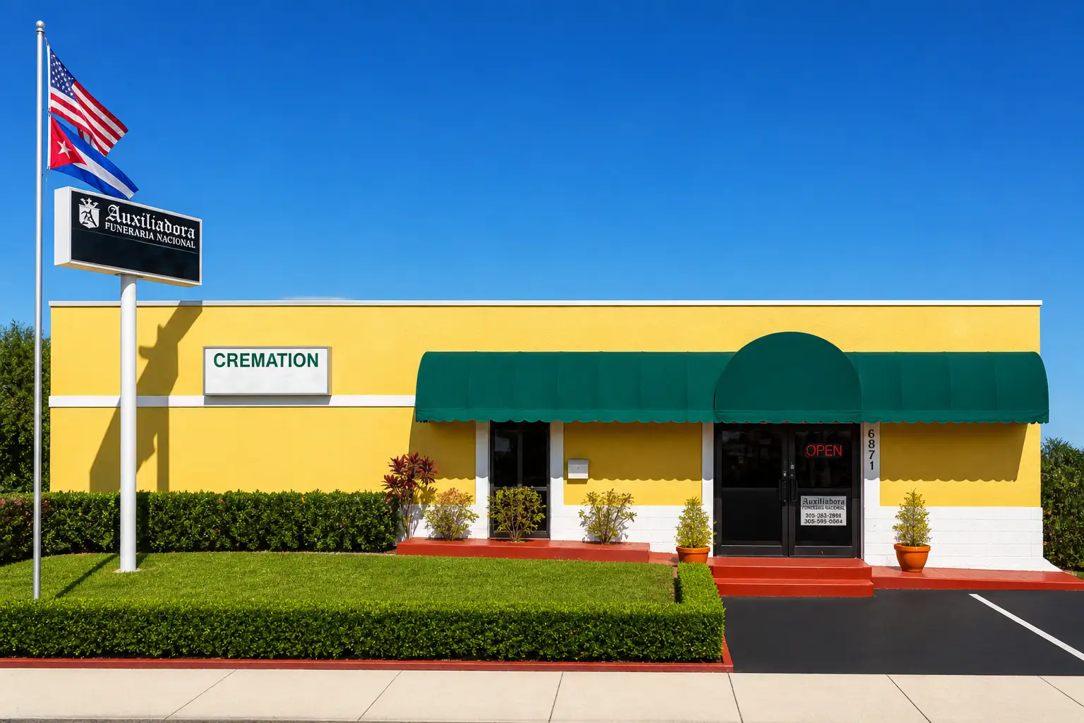 auxiliadora location front view